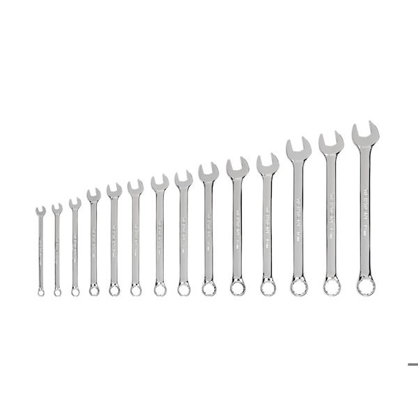 Combination Wrench Set, 14-Piece (6 - 19 mm)